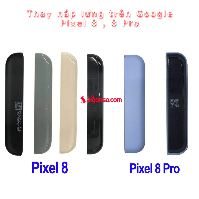 nắp lưng nhỏ google Pixel 8 Pro
